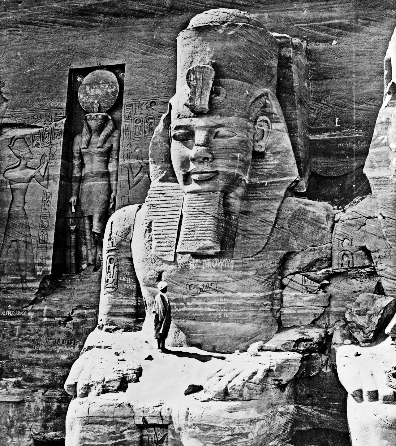 [Colossus of Ramses II, Abū Sunbul, Egypt]