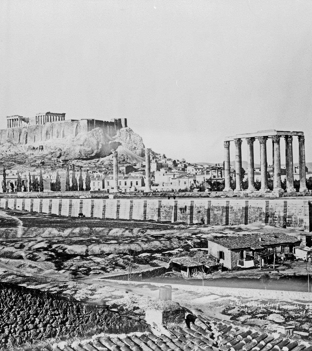 [Greece - Athens - The Parthenon - far view, from southeast]