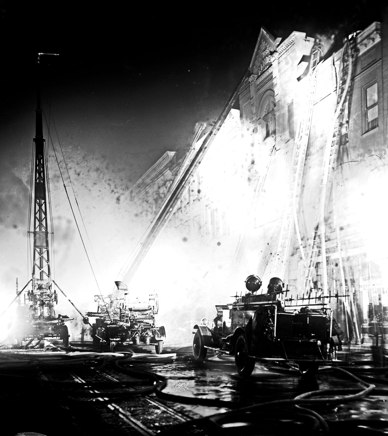 Fire at Capital Wall Paper Co., 2/16/23