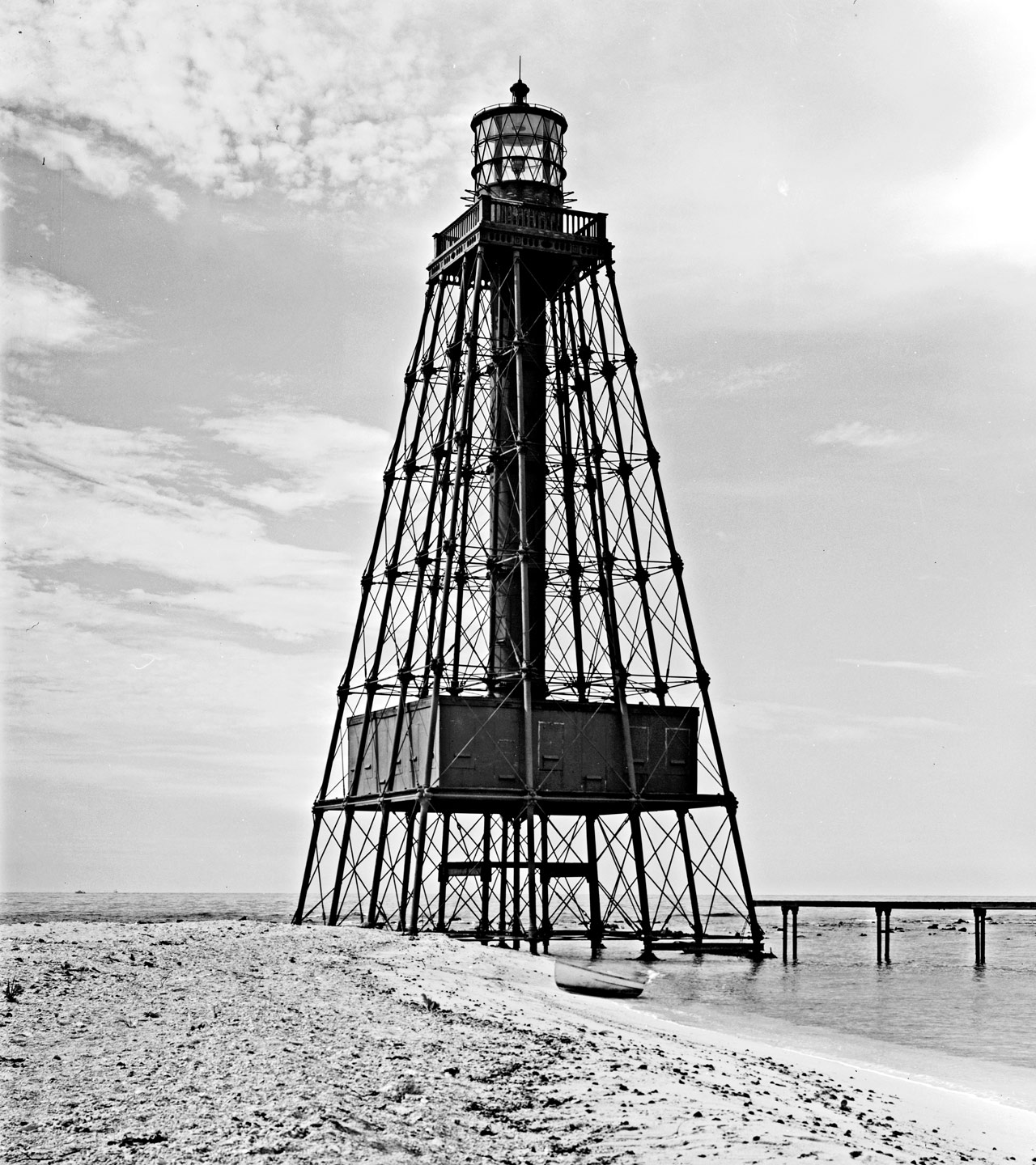 1. NORTH CORNER - Sand Key Lighthouse, Sand Key, Key West, Monroe County, FL
